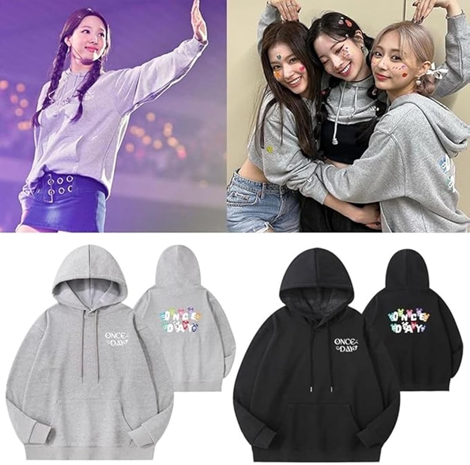 TWICE 全員サイン入り　フード付きタオル TWICE 4TH WORLD TOUR III フード付きタオル - メルカリ